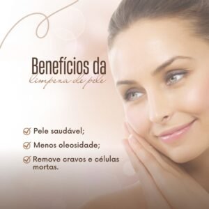 5 benefícios da limpeza de pele